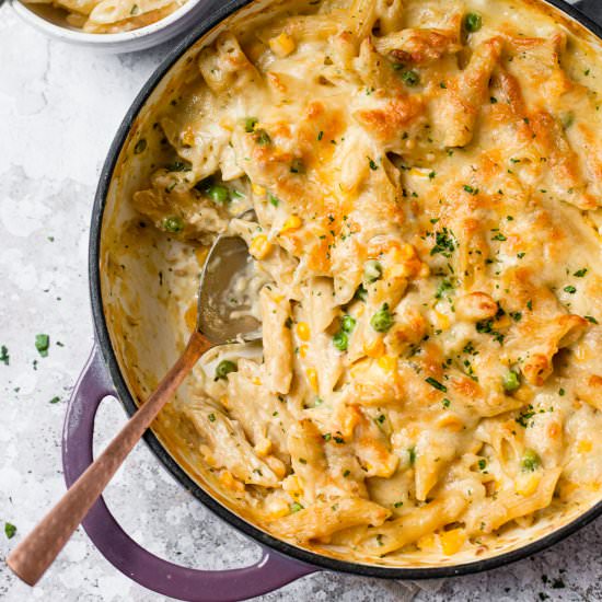 Tuna pasta bake