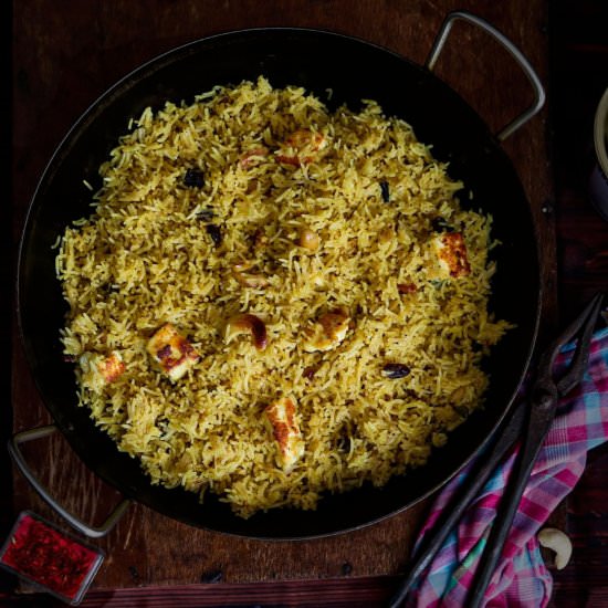 Paneer Pilaf