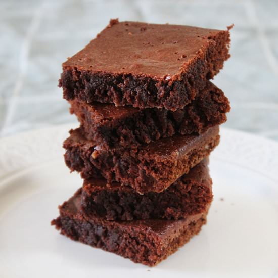 3 ingredient nutella brownies