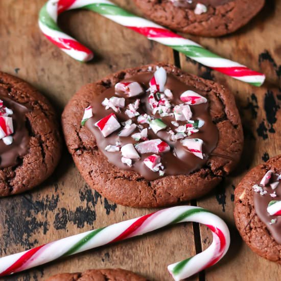 Chocolate Peppermint Cookies