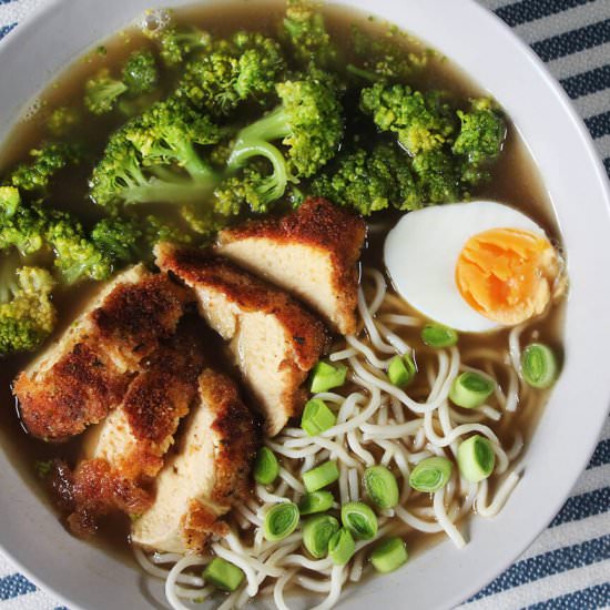 Easy chicken ramen