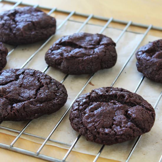Double chocolate cookies