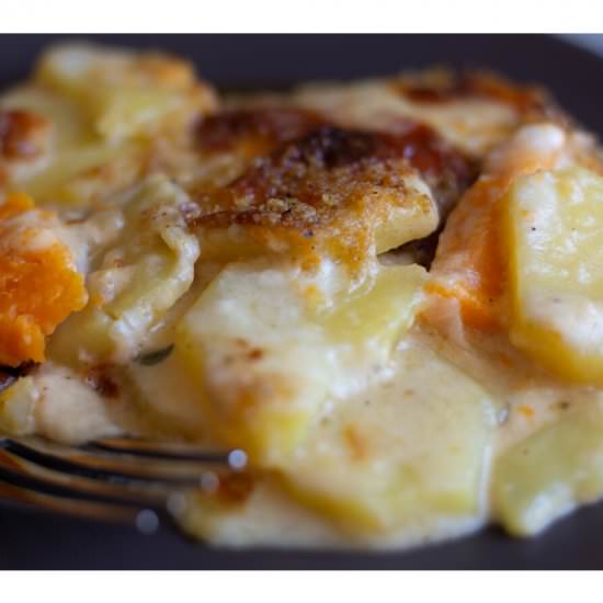 Creamy Scalloped Potatoes Au Gratin