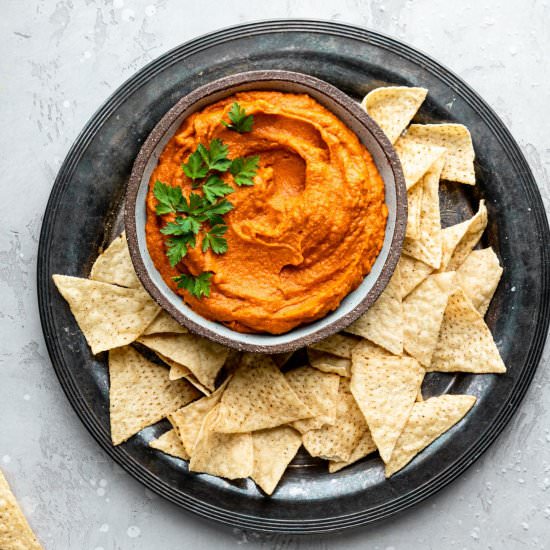 Sweet Potato Almond Butter Dip