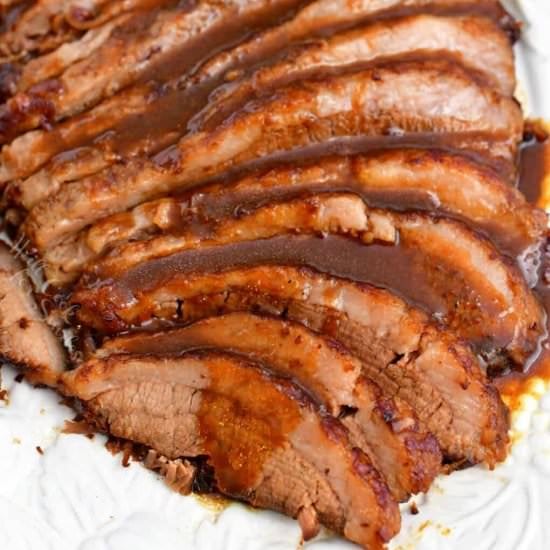 Beef Brisket with Balsamic Sauce