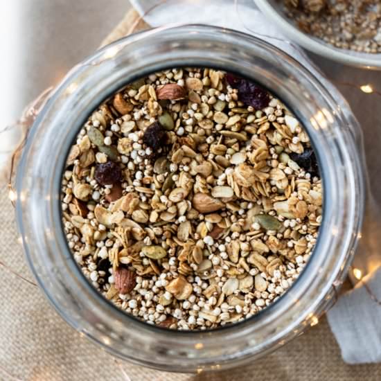 Festive Fruit and Nut Granola
