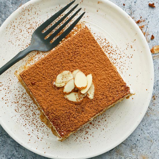 Tiramisu Tres Leches Cake