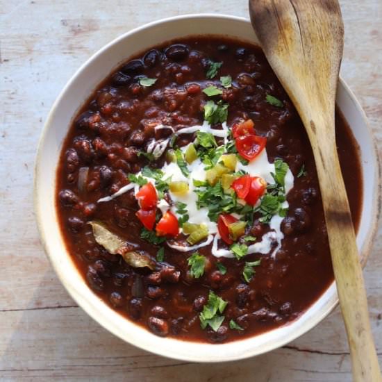 BLACK BEAN STEW