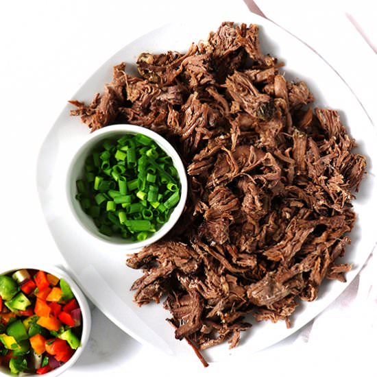 Slow Cooker Shredded Beef