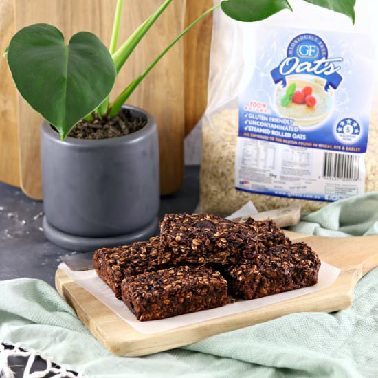 Chocolate Cherry Baked Oatmeal