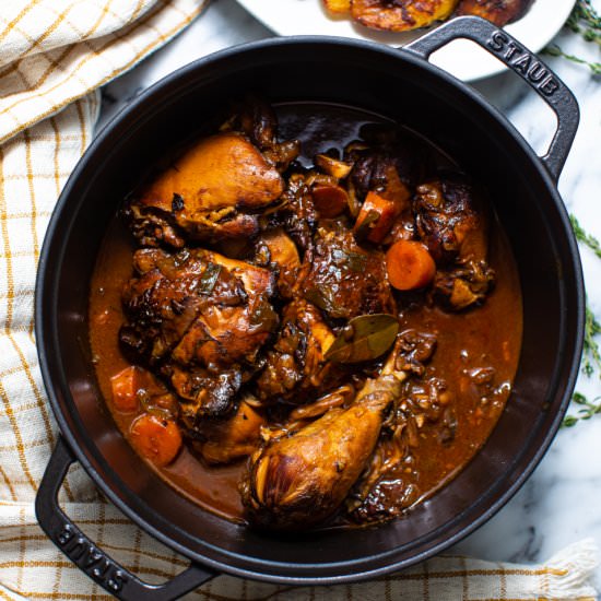 Brown Stew Chicken
