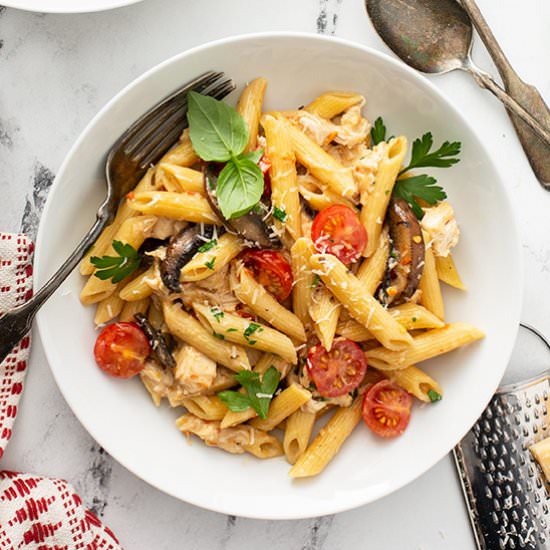 Tuscan Chicken Pasta