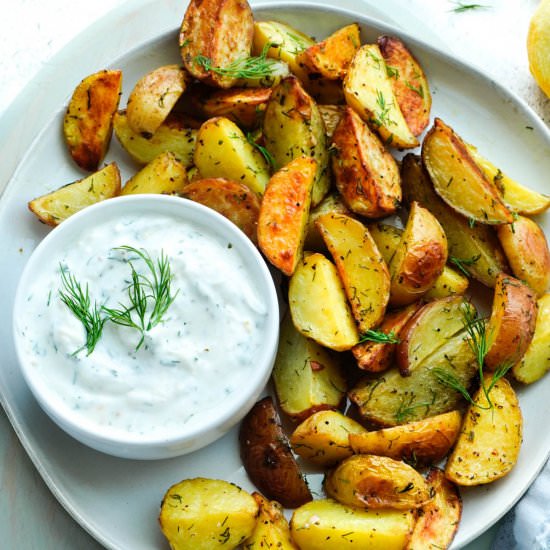 Roasted Dill Potatoes