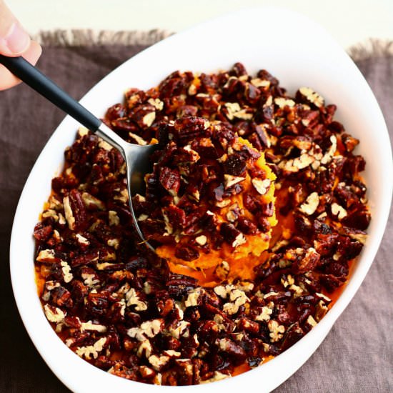 Chai Spiced Sweet Potato Crunch