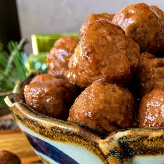 Classic Muscadine Cocktail Meatball