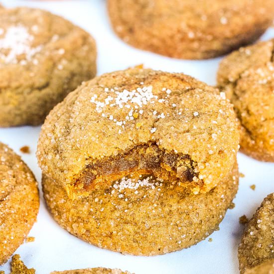 Chewy Ginger Molasses Cookies