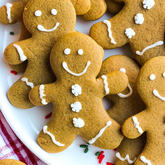 Gingerbread Men Cookies