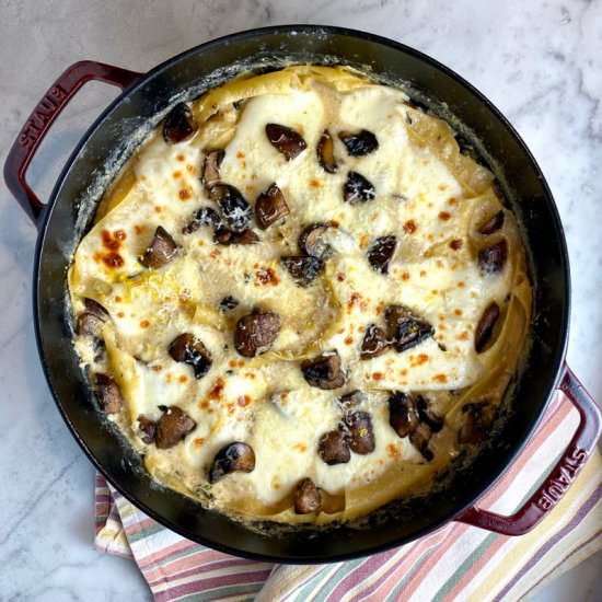 Mushroom Lasagna