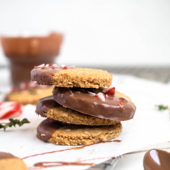 Chocolate Peppermint Digestives