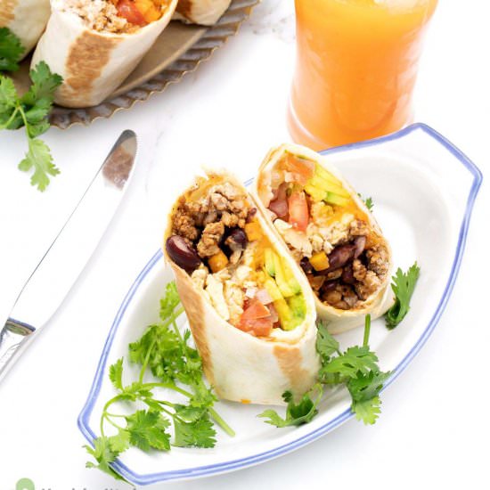 Easy Breakfast Burrito Recipe