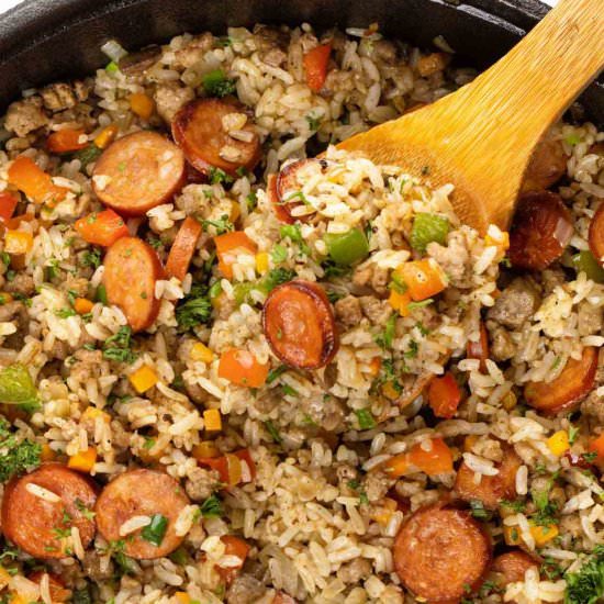 Healthy & Easy Dirty Rice Recipe