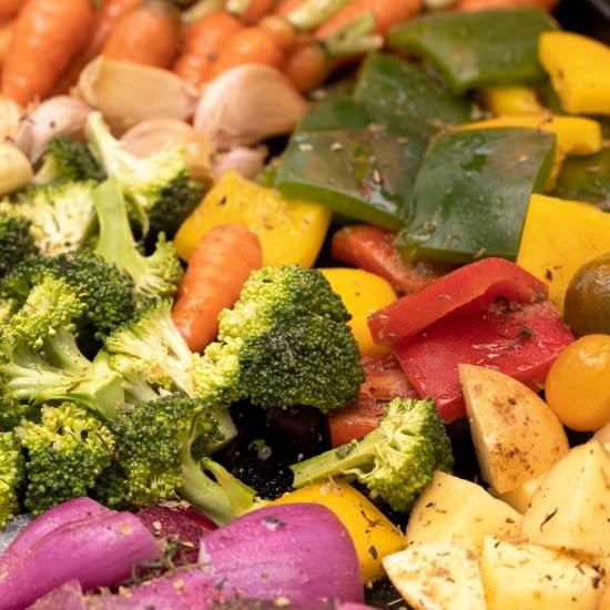 Healthy & Easy Roasted Vegetables