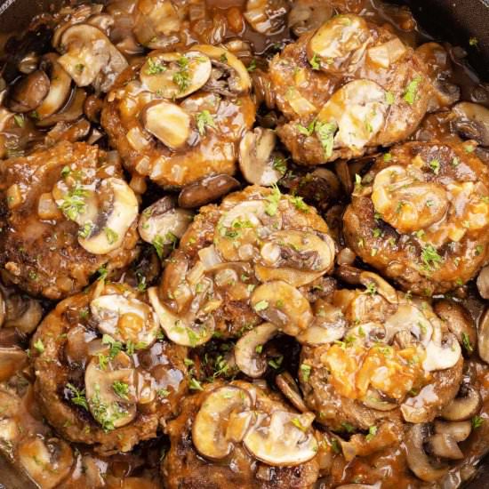 Healthy Salisbury Steak Recipe