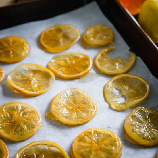 Candied Lemon Slices