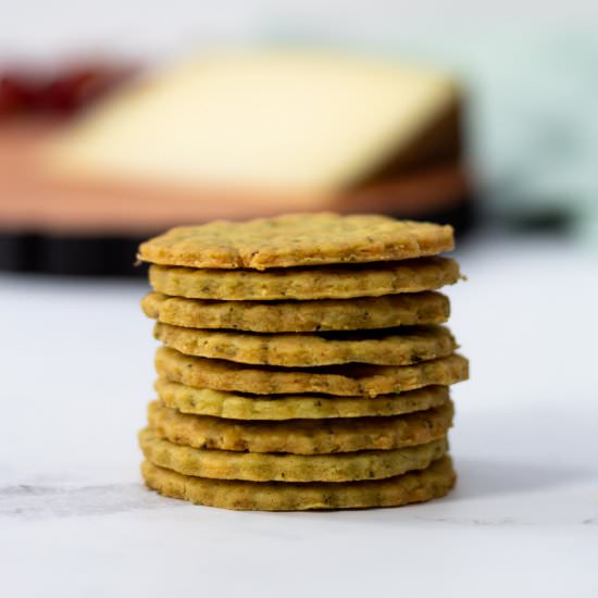 Basil Parmesan Thins