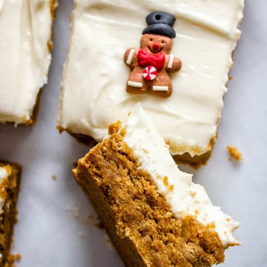 Gingerbread Bars