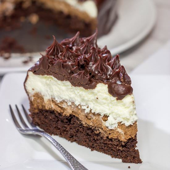 Black Tie Mousse Cake
