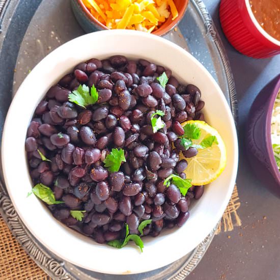 Instant Pot Cuban Black Beans