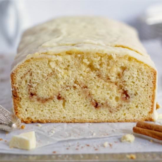 Cinnamon White Chocolate Pound Cake