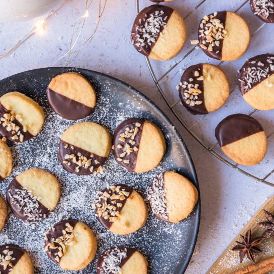 Christmas chocolate cookies