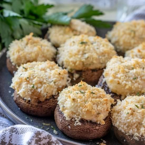 Crab Stuffed Mushrooms