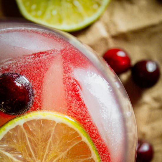 Cranberry Christmas Moscow Mule