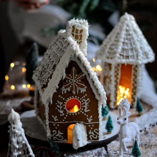 How to : Vegan Gingerbread House