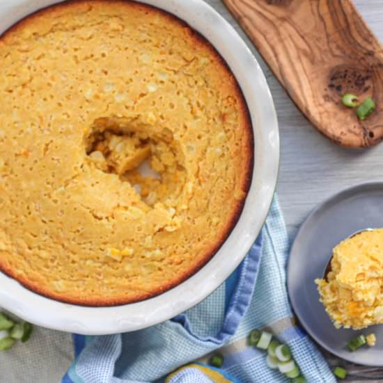 Healthy Corn Soufflé
