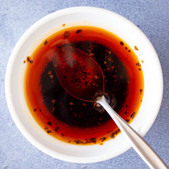 3 Ingredient Simple Rayu Chilli Oil