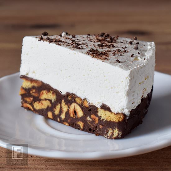 No-Bake Chocolate Biscuit Cheesecak