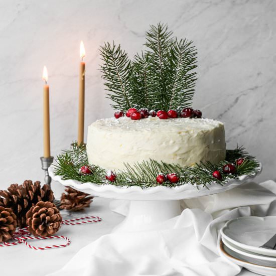 Gluten Free Orange Cranberry Cake