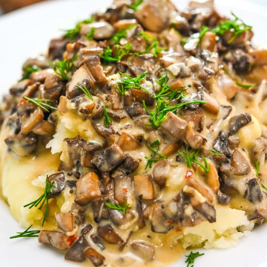 Vegan Mushroom Sauce