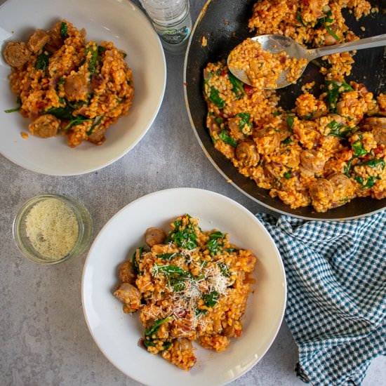 Sausage Risotto