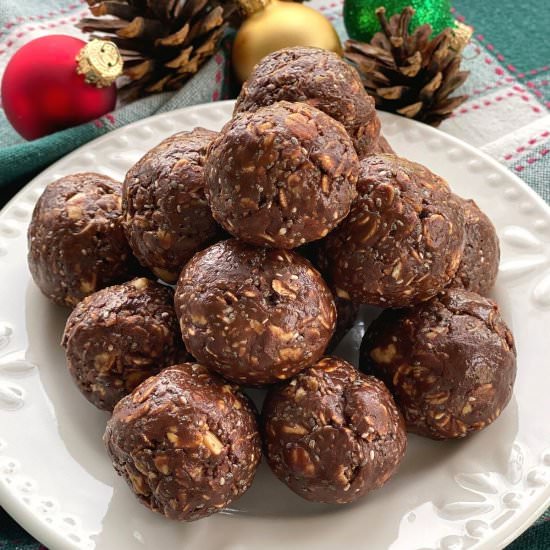 Hot Honey Chocolate Bliss Balls