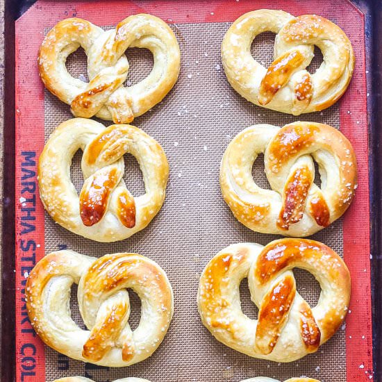Homemade Soft Pretzels