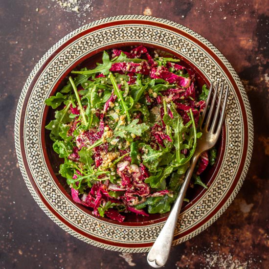 Salad with Parmesan and Balsamic