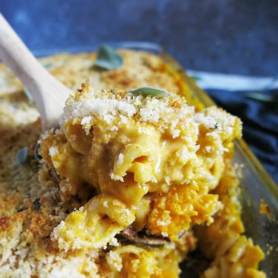 Pumpkin Mac and Cheese
