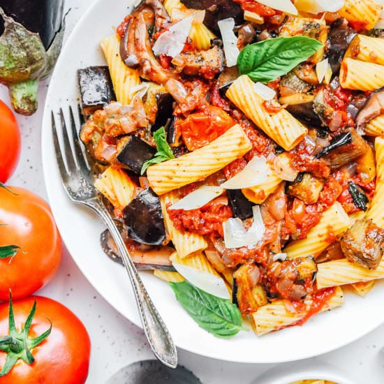 Vegetarian Eggplant Bolognese