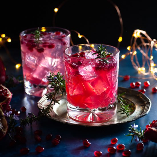 Pomegranate Spritzer
