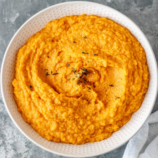 Delicious Mashed Sweet Potatoes